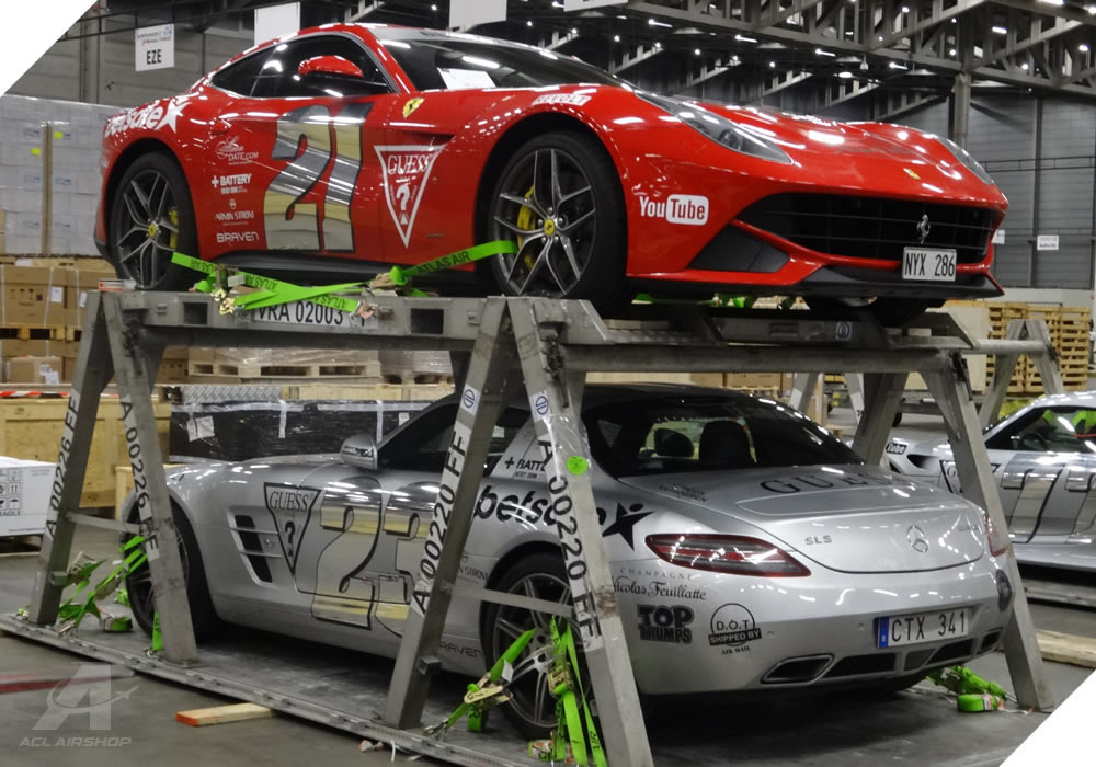 ACL Airshop VAR Car Racks for Airline Transport of Cars, Vehicles and Automobiles